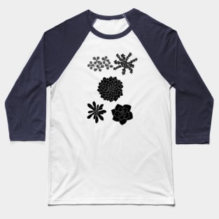 Succulents Baseball T-Shirt